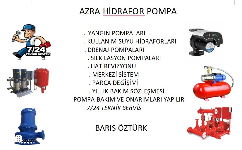 Azra Teknik Hidrofor Pompa 